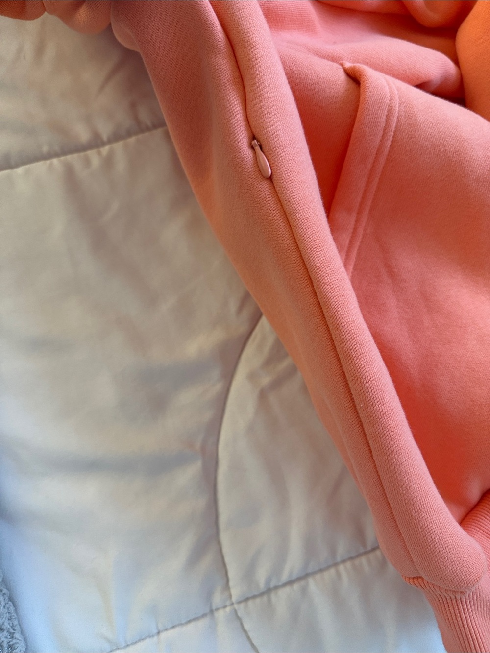 Women's Coral Zip-Up Hoodie - Picture 8 of 12